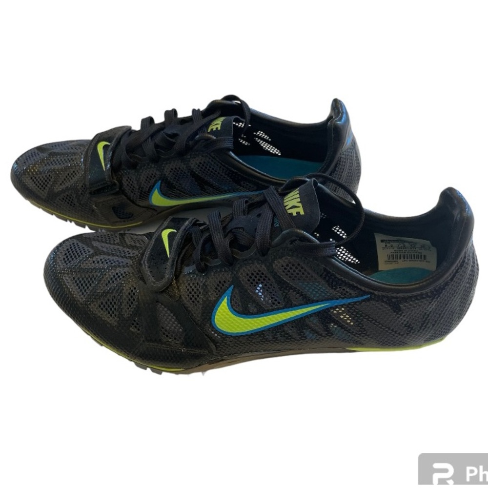 NIkE Zoom Superfly R3 Sprinter Spikes
Black Lime Blue Sprint Size 8.5 - Picture 3 of 8